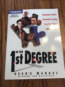 In the 1st Degree Only 1 CD's by Broderbund, Ships N 24h - Picture 1 of 5