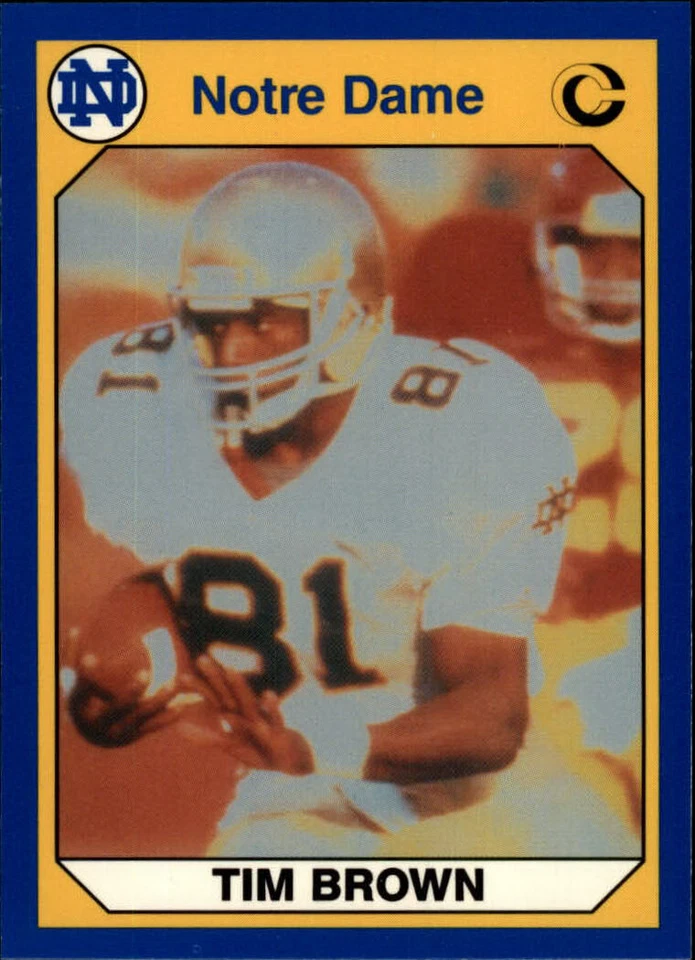 1990 Notre Dame 200 Football Card Pick - Image 1 of 1