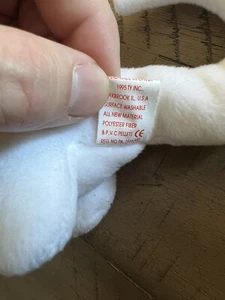 Rare 1995 Magic the Dragon Beanie Baby with tags with errors - vintage - Picture 1 of 8