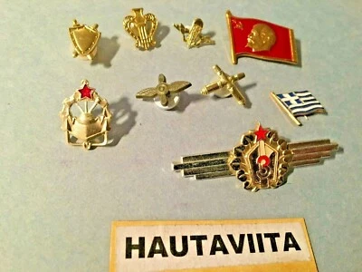 Lote de 3 alas Lenin de charreteras comunistas soviéticas rusas Armada Fuerza Aérea Aerotransportadas Foto 1 de 2