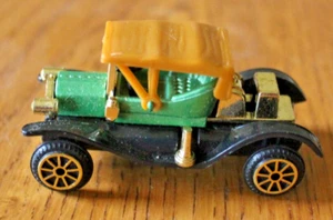 Miniatur Ford Model T grün Oldtimer Sammlerstück Auto LKW Spielzeug - Bild 1 von 7