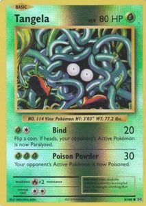 Tangela 8/108 Pokemon XY Evolutions Reverse Holo - Picture 1 of 2