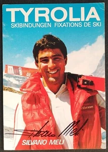 2971 Silvano Meli Schweiz Skirennfahrer Autogrammkarte original signiert - Picture 1 of 2