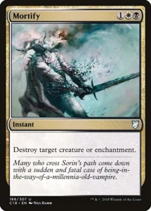 1x Mortify NM Eng MTG - Commander 2018 - Picture 1 of 1