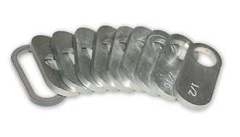 Howe Control Arm Key Set 0-1/2"Offset 1/16"Inc Slot/Key Upper Control Arms x10 - Image 1 of 1