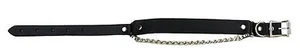 Boot Strap Plain Leather Chain Punk Goth Cowboy Bikers Western Boot - Picture 1 of 2