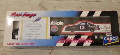 CORGI Race Image 1994 Limited Ed 1/64 DAVID BONNETT #12 Plasti-Kote Hauler  - Image 1 of 4