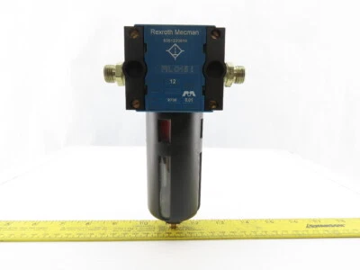 Rexroth Mecman 5351220810 FIL C15i Pneumatic Air Filter 12 Bar max. 1/4"-18 - Image 1 of 4