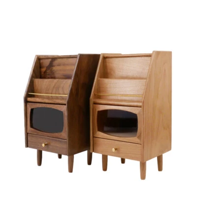 Dollhouse Miniatures 1/6 Scale Kids Book Shelf Cabinet Furniture Accessories - Image 1 of 4