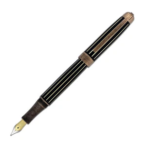 Laban Antique II Estilográfica en Cobre con Líneas - Medium Point NUEVO en caja - Imagen 1 de 1