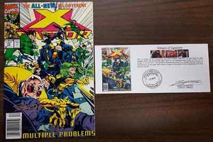 X-Factor (1986) #73 Newsstand Variant SIGNED by Larry Stroman with Notarized WOS - Picture 1 of 5