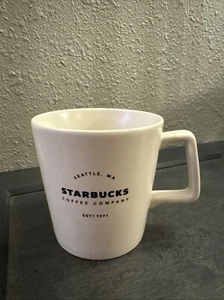 2018 Starbucks Coffee Company 18 oz. Ceramic Mug- White-Seattle, WA - Picture 1 of 4