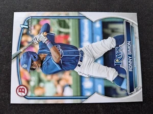 2023 Bowman Baseball Card # BP-112 Ronny Simon - Tampa Bay Rays 1st (NM) - Picture 1 of 3