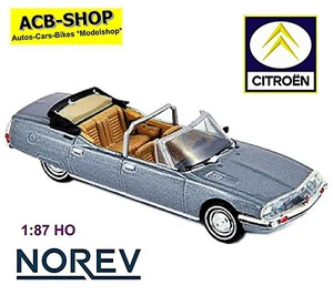 Citroen Sm Maserati Prèsendentielle 1972 Gris Metálico 1:87 Norev 158704 - Imagen 1 de 2