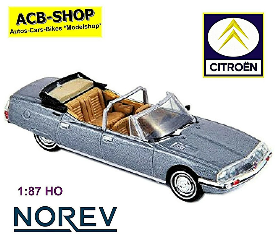 Norev CITROEN SM PRESIDENTIELLE 1972 SILVER 1 87