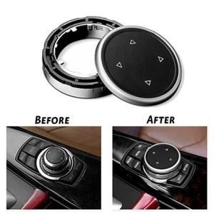 Auto Multimedia Big Knob Knopf Abdeckung Cover Trim Für BMW IDRIVE F10/F20 F30. - Bild 1 von 11