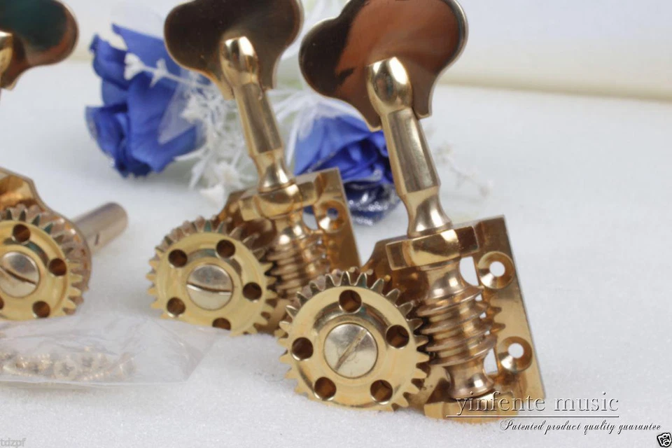 3/4 4/4 Upright Double Bass Peg Independent new bass Peg Brass Top grade - Image 1 of 4