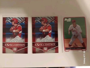 2012 Patrick Wisdom Bowman Draft Picks & Prospects - und 2 Donruss Elite RC's - Bild 1 von 3