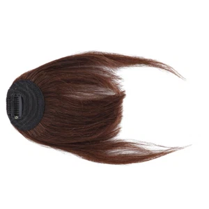 Clip en cortina flequillo extensiones flequillo pinza para cabello flequillo clip en flequillo - Imagen 1 de 12