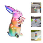  4 Pack Chinese New Year Decoration Mini Rabbit Figurine Crystal Bunny Sculpture