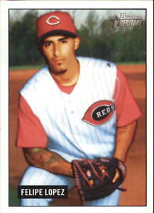 2005 Bowman Heritage Baseball Card #47 Felipe Lopez