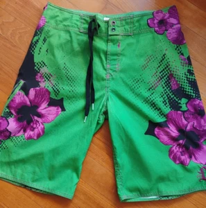 Bermuda / costume mare uomo O'neill taglia M - colore verde - Imagen 1 de 9