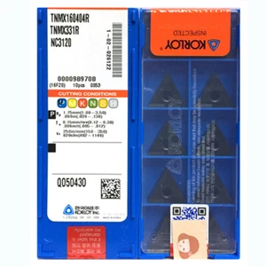 KORLOY TNMX160404R NC3120  Carbide Inserts CNC TOOL⊕IK - Picture 1 of 4