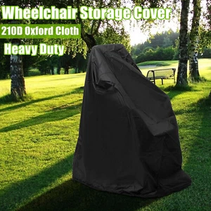 Heavy Duty Wheelchair Storage Cover Rain Protection Waterproof Wheelchair Cover - Picture 1 of 23