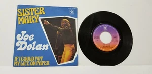 Joe Dolan SISTER MARY  Vtg 1970s French Euro Press 45 Record - Picture 1 of 4