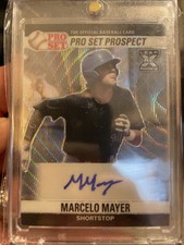 2021 MARCELO MAYER LEAF PRO SET RC Black #8/10 AUTO BOSTON RED SOX SSP