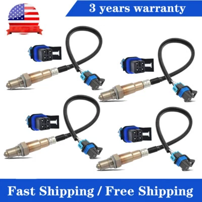 Sensor de oxígeno O2 4 piezas para Chevrolet Traverse V6 2012-2017 3,6 L superior + inferior EE. UU. Foto 1 de 4