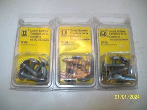 Lot Of 3 Square D HomeLine S106 Cover Screws Qty 6 - Picture 1 of 2