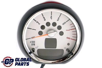 BMW Mini Cooper R56 R57 R58 Tachimetro Contagiri Cromo 9306260 - Immagine 1 di 4