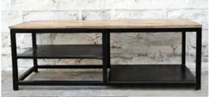 Aparador consola de hierro reciclado y madera de mango - Imagen 1 de 1