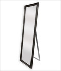 NNEDSZ French Provincial Ornate Mirror - Black - Free Standing 50cm x 170cm