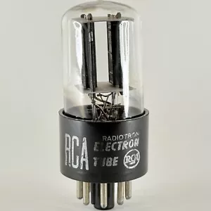 (1) Geprüfte RCA 6SN7GTB Röhrencode WLT gestaffelte schwarze Leiterplatten 6SN7 GTB - Bild 1 von 5