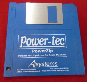 Power-Tec Powerzip Software per Ghianda Risc OS Alsystems 1999 - Picture 1 of 1