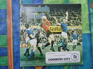 2 ipswich Town Programmes V Middlesbrough & Coventry City 1975 1976 - Picture 1 of 2