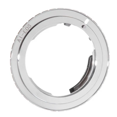 Adapter Ring for Nikon AI AI-S F Mount Lens for Canon 90D 5D IV 6D II W/chip - Image 1 of 4