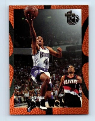 1994-95 Topps Embossed Spud Webb Sacramento Kings #85 - Image 1 of 2