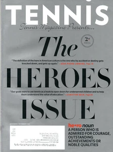 tennis magazine november/december 2014 the heroes issue 2nd annual - Imagen 1 de 2