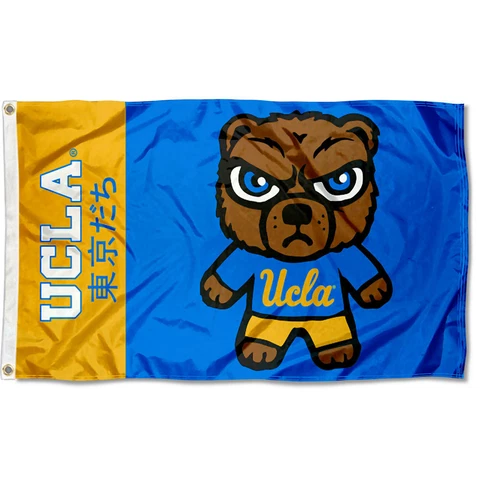 Bruins Kawaii Tokyodachi Mascot 3x5 Banner Flag Cover