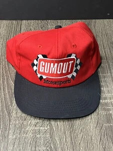 Gumout Motorsports Men’s Adjustable Snapback Hat/Cap Red/Black K-Products USA - Picture 1 of 4