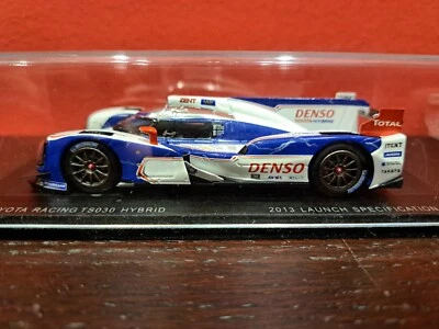 SPARK MODEL 1/43 TOYOTA RACING TS030 HYBRID LE MANS 24 HOUR 2013 DEALER MODEL - Immagine 1 di 4