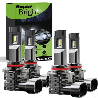 Светодиодные фары дальнего и ближнего света для Buick Riviera Base Coupe 2 двери 1990-1999 - Изображение 1 из 4