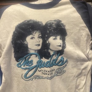 ONE OF A KIND Wynona Judd handsigniertes T-Shirt signed in person 1984 Tour RAR  - Bild 1 von 3