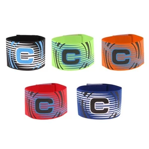 Kapitänsbinde Fußball Fußball Sport Verstellbare Armbinden - Picture 1 of 28