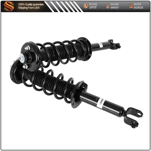 Complete Rear Pair Struts Shocks w/ Springs Mounts For 2009-2012 Acura TSX TL - Picture 1 of 6