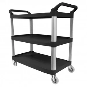 Service / Utility Cart – 3 Shelves – 4 Swivel Casters - Picture 1 of 1
