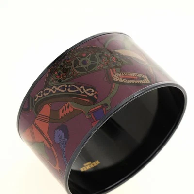 Brazalete Brazalete Hermes Esmalte TGM Francia Púrpura 38mm 20cm Foto 1 de 4